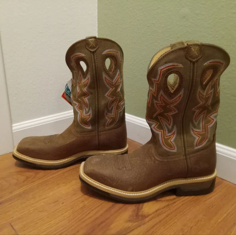 💕HP💕NWT Men's Twisted X Work Boots‎